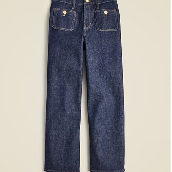 J CREW Slim-wide jean with sailor pockets NWT SIZE 34 - Picture 4 of 5